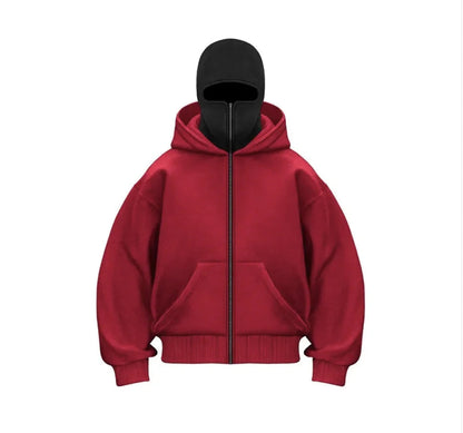 Fleece-Lined Double Hood Sweater WEM Support (www.WEM.support)