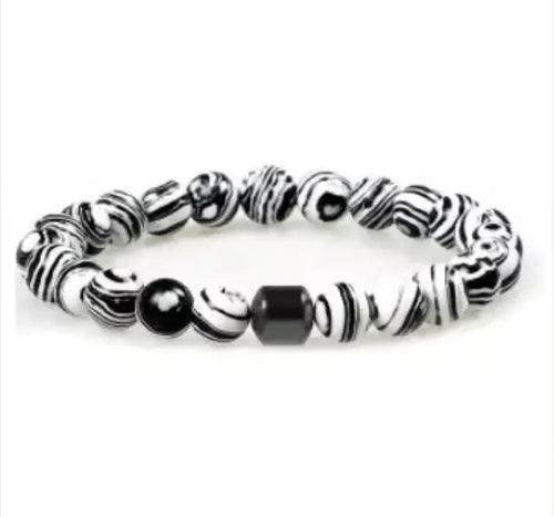 Natural Gemstone Beaded Bracelet WEM Support (www.WEM.support)