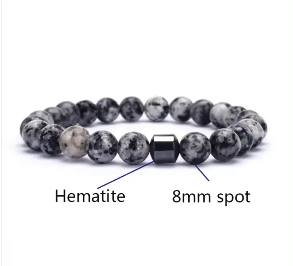Natural Gemstone Beaded Bracelet WEM Support (www.WEM.support)