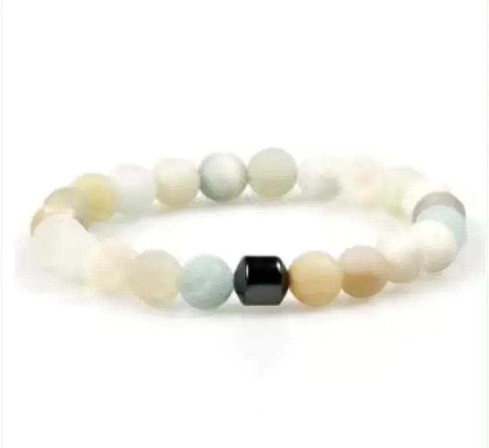 Natural Gemstone Beaded Bracelet WEM Support (www.WEM.support)