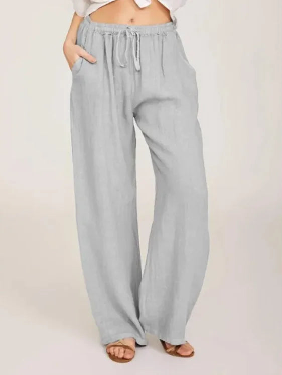 Casual Cotton Loose Pants WEM Support (www.WEM.support)