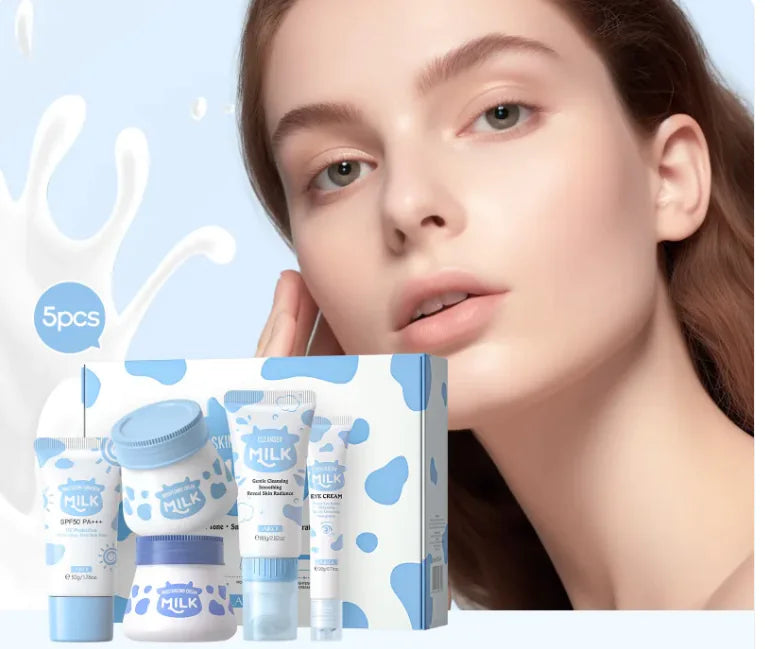 Milk Moisturizing Facial Care Suit WEM Support (www.WEM.support)