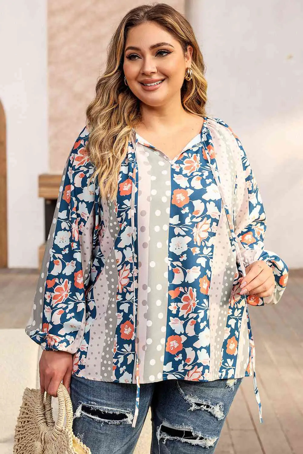Plus Size Irene Top- WEM Support (www.WEM.support)