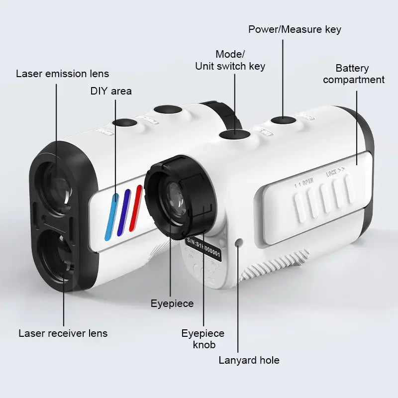Mileseey PF2E Laser Rangefinder WEM Support (www.WEM.support)