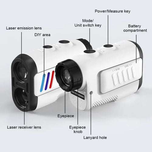 Mileseey PF2E Laser Rangefinder WEM Support (www.WEM.support)