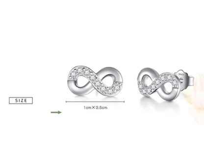 Eternal Love Silver Studs WEM Support (www.WEM.support)