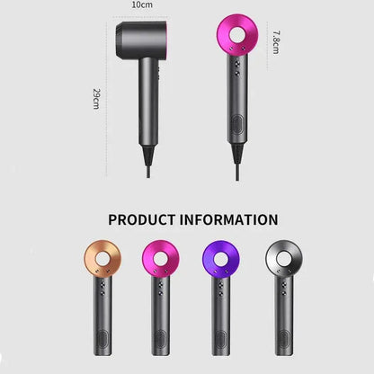 Electric Hair Dryer High Speed Blow WEM Support (www.WEM.support)