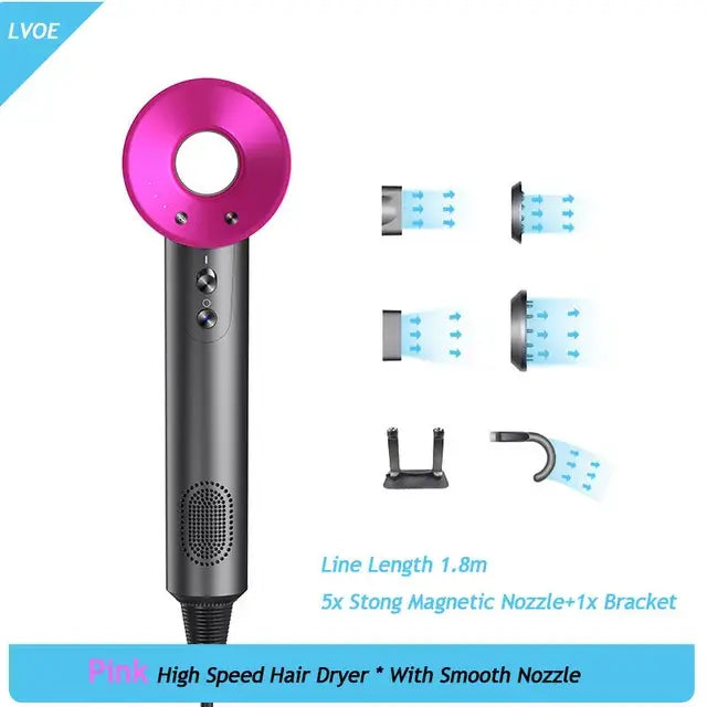 Electric Hair Dryer High Speed Blow WEM Support (www.WEM.support)