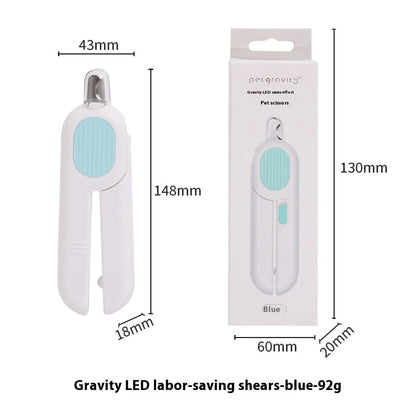 Professional Pet Nail Clippers with LED Light WEM Support (www.WEM.support)
