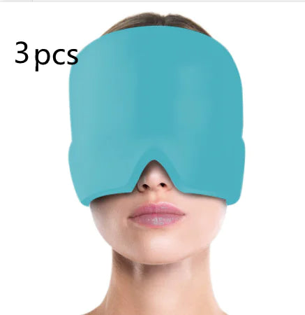 Migraine Relief Hat Mask - Cold Compress Hood WEM Support (www.WEM.support)
