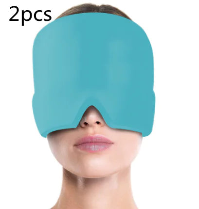 Migraine Relief Hat Mask - Cold Compress Hood WEM Support (www.WEM.support)