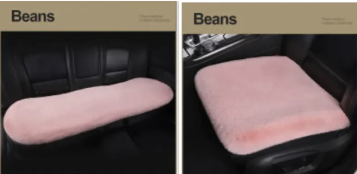 Car Seat Winter Plush Cushion WEM Support (www.WEM.support)