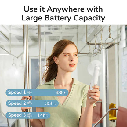 Cute Handheld Mini Fan WEM Support (www.WEM.support)