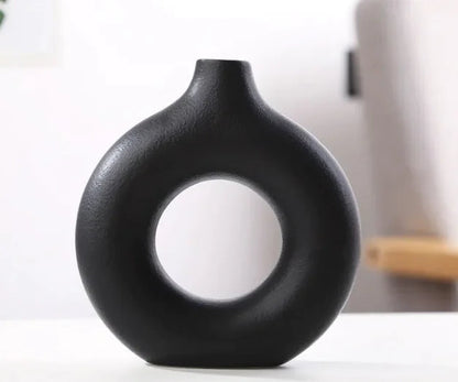 Frosted Biscuit Flower Vase WEM Support (www.WEM.support)