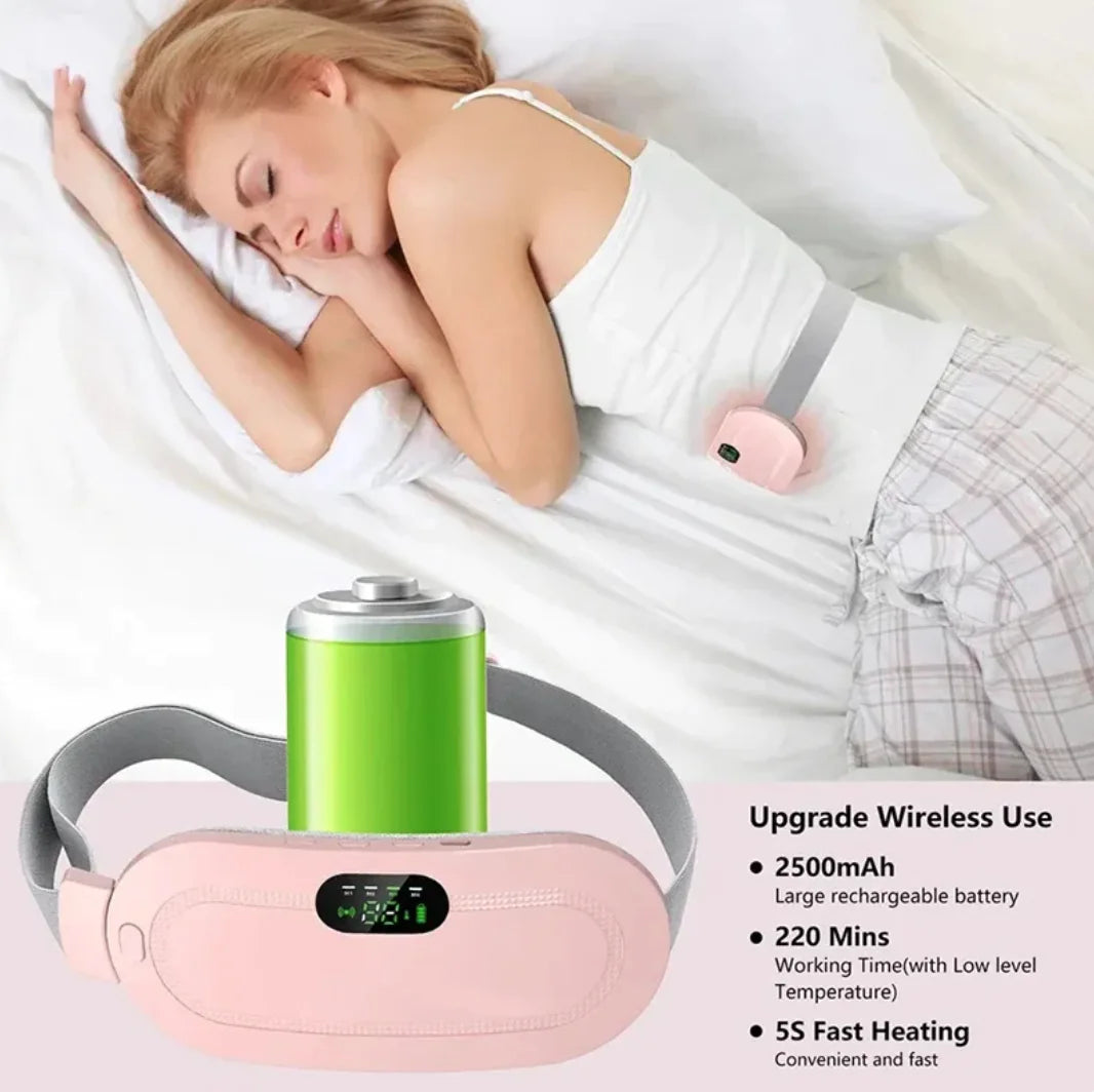 Rechargeable Electric Heating Waist Belt WEM Support (www.WEM.support)