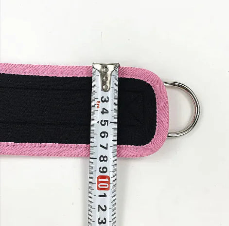 D-Ring Power Ankle Strap - Hip Stretch & Strength Trainer WEM Support (www.WEM.support)