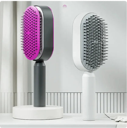 Women’s 3D Hair Growth Self-Cleaning Hair Brush WEM Support (www.WEM.support)