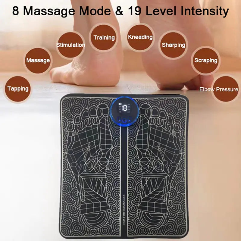 Foot Massager Pad Portable WEM Support (www.WEM.support)