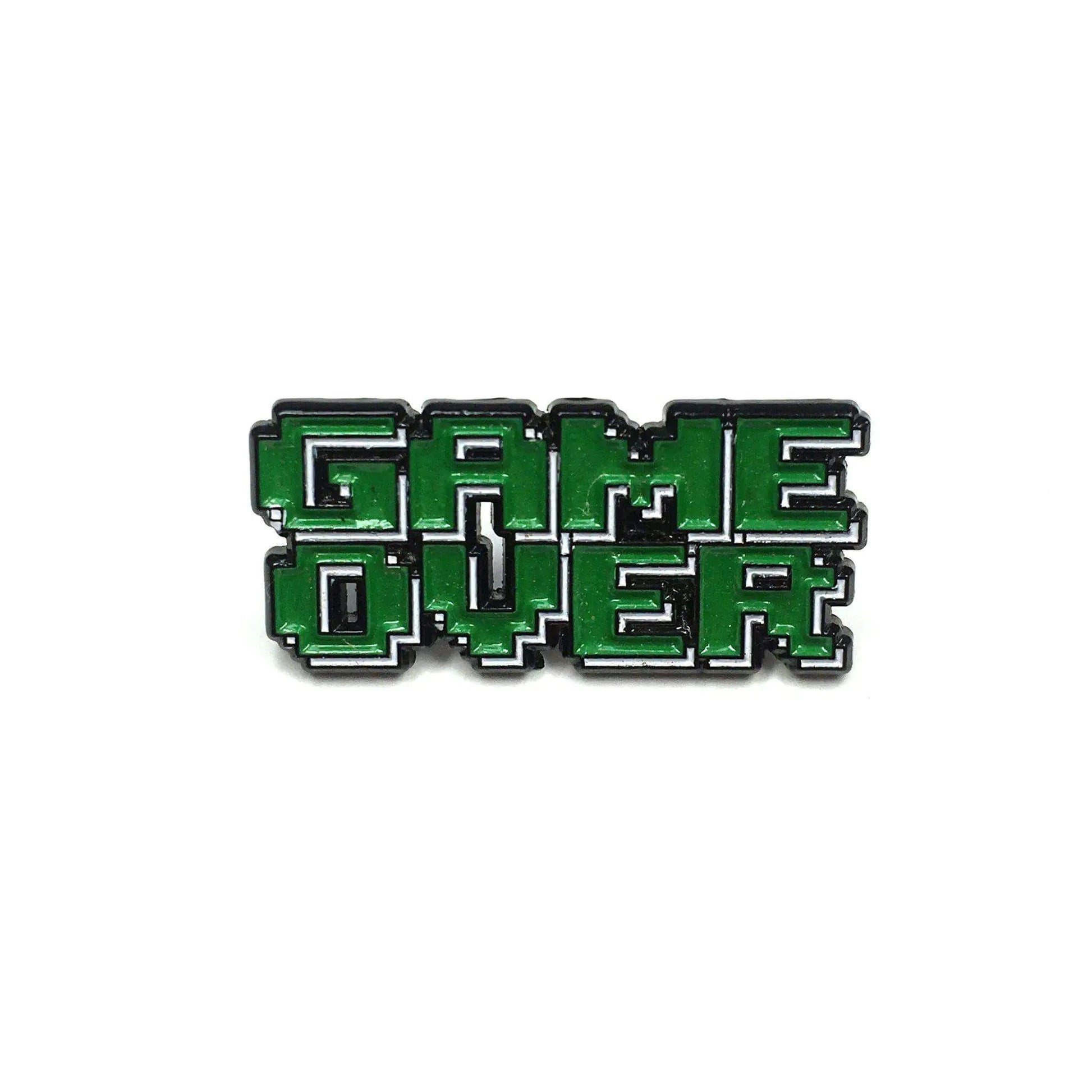 Game Over Pixel Pin WEM Support (www.WEM.support)