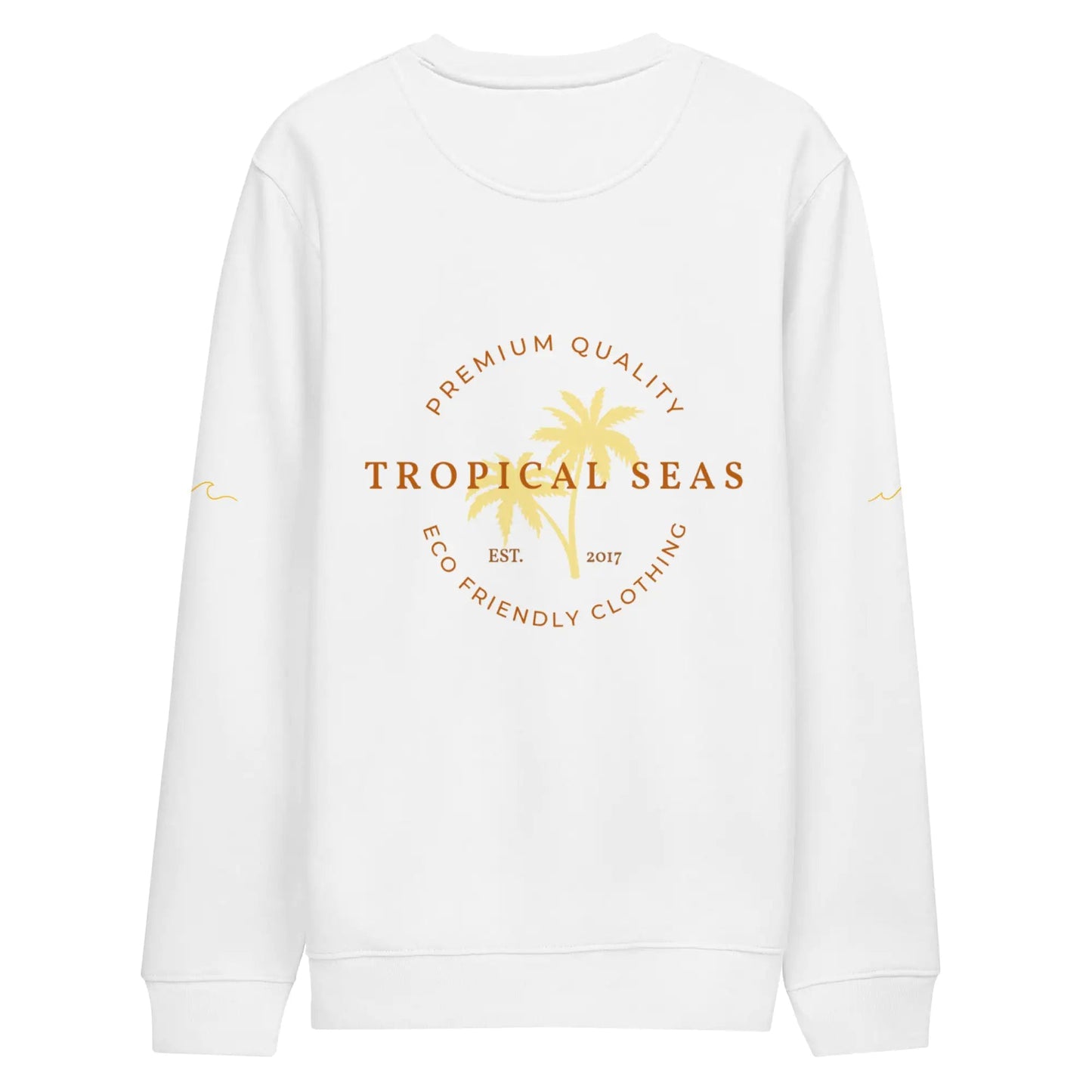 Premium Tropical Seas Eco Sweatshirt WEM Support (www.WEM.support)