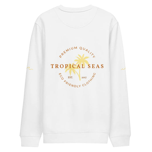 Premium Tropical Seas Eco Sweatshirt WEM Support (www.WEM.support)