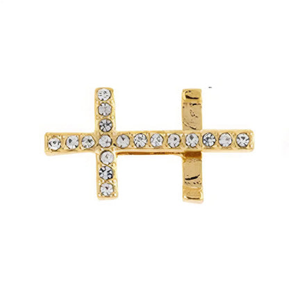 Pavé Cross Charm WEM Support (www.WEM.support)