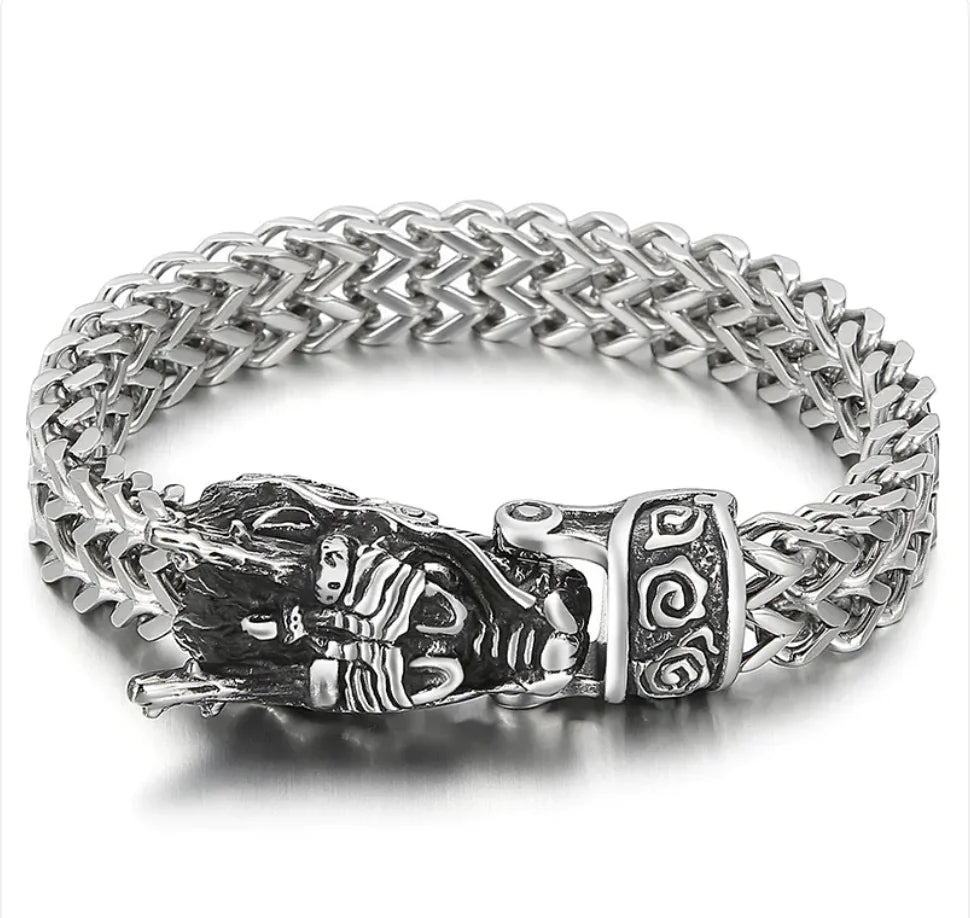 Punk Retro 316L Stainless Steel Keel Chain WEM Support (www.WEM.support)