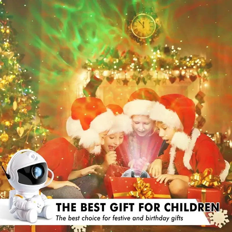 Galaxy Astronaut Night Light Projector LED WEM Support (www.WEM.support)