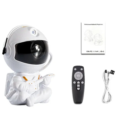 Galaxy Astronaut Night Light Projector LED WEM Support (www.WEM.support)