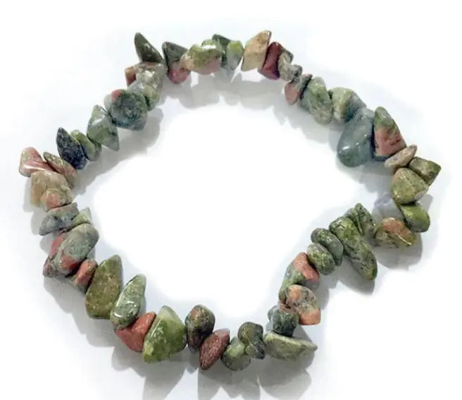 Crystal Crushed Stone Bracelet WEM Support (www.WEM.support)