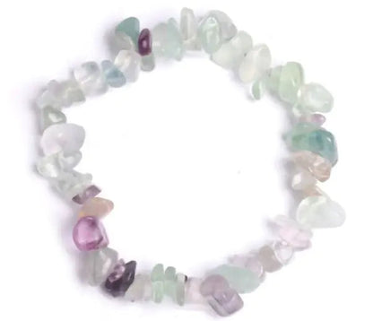 Crystal Crushed Stone Bracelet WEM Support (www.WEM.support)
