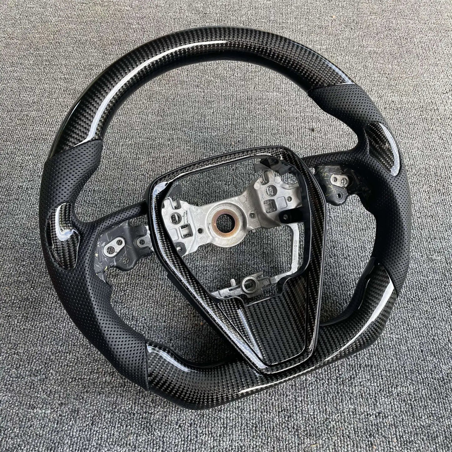 Eighth Generation Camry Carbon Fiber Steering Wheel WEM Support (www.WEM.support)