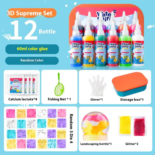 PuzzlePlay™ DIY Craft Bottle for Kids WEM Support (www.WEM.support)