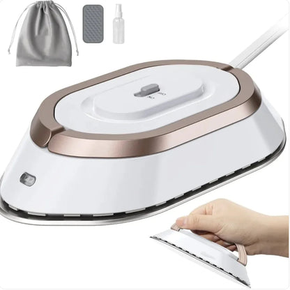 Newbealer Dual Voltage Travel Iron - Lightweight, 120V/220V WEM Support (www.WEM.support)