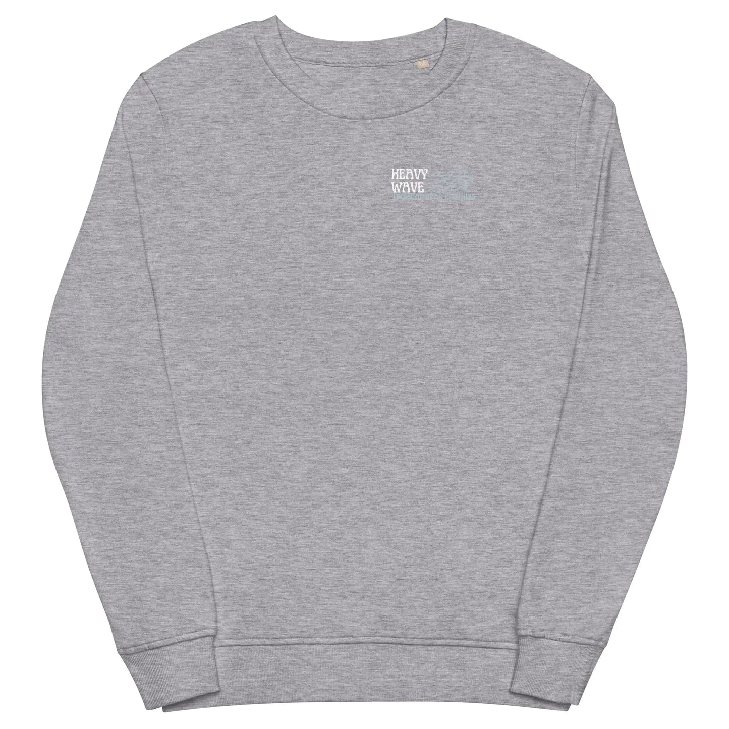 Men's Heavy Wave Energy Organic Sweatshirt WEM Support (www.WEM.support)
