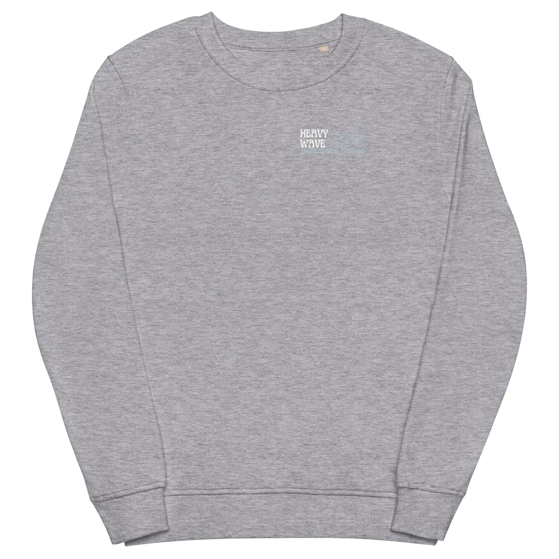 Men's Heavy Wave Energy Organic Sweatshirt WEM Support (www.WEM.support)