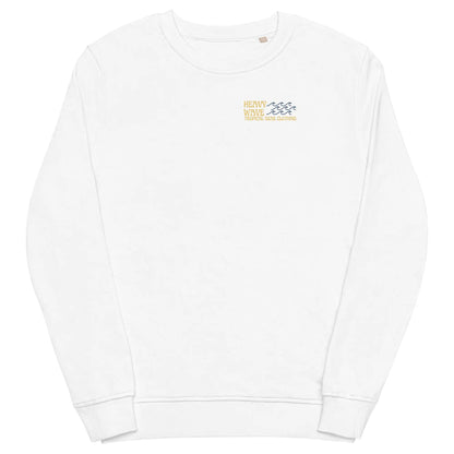 Men's Heavy Wave Energy Organic Sweatshirt WEM Support (www.WEM.support)