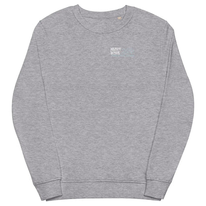 Men's Heavy Wave Energy Organic Sweatshirt WEM Support (www.WEM.support)