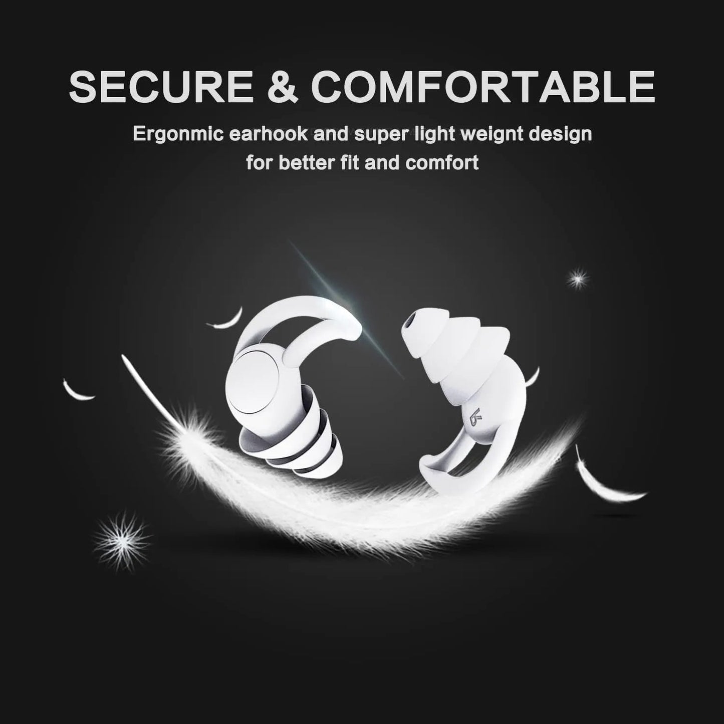 Stylish Sleeping Earplugs WEM Support (www.WEM.support)