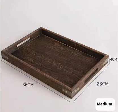 Elegant Wood Tray WEM Support (www.WEM.support)