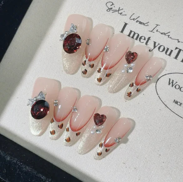 French Leopard Print Cat's Eye Hand-Wear Armor WEM Support (www.WEM.support)