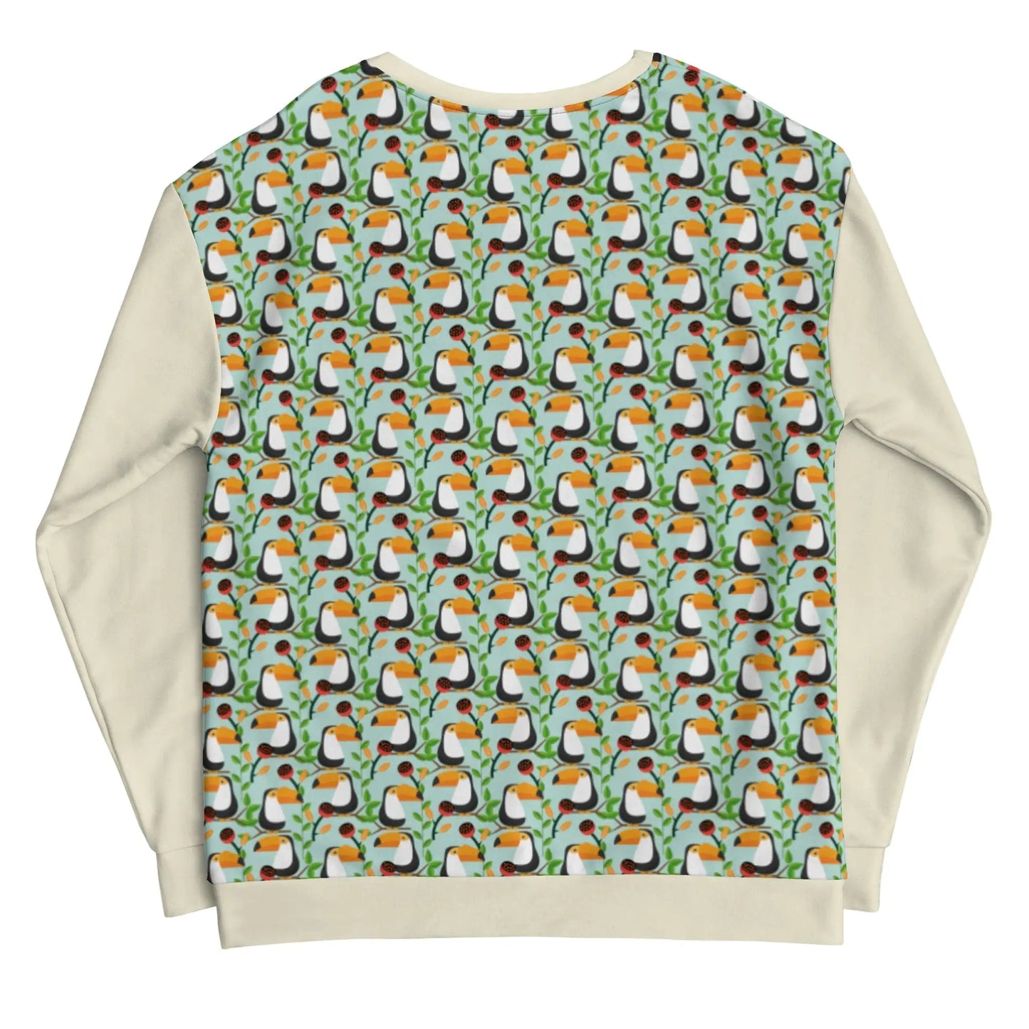 Men's Toucan Pattern Sweatshirt WEM Support (www.WEM.support)