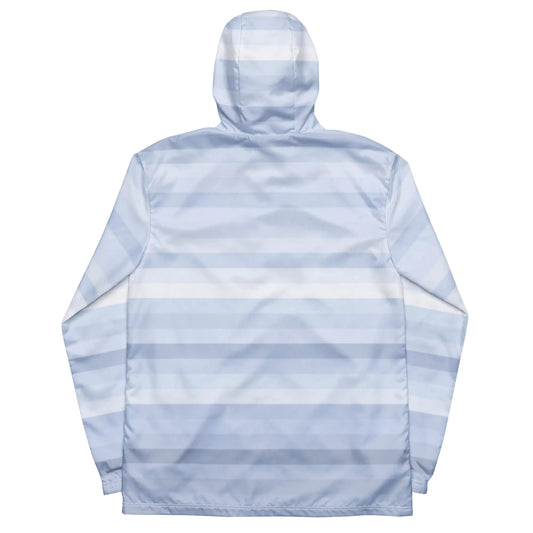 Men’s Tropical Foggy Blue Windbreaker WEM Support (www.WEM.support)
