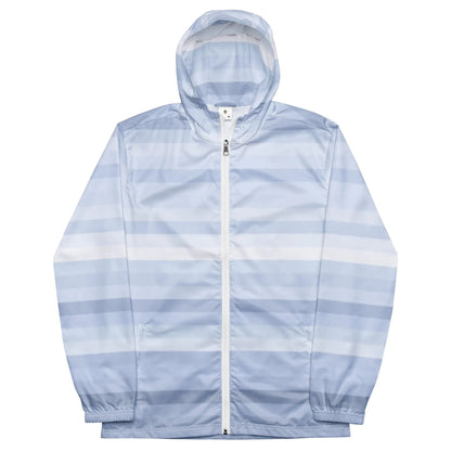 Men’s Tropical Foggy Blue Windbreaker WEM Support (www.WEM.support)