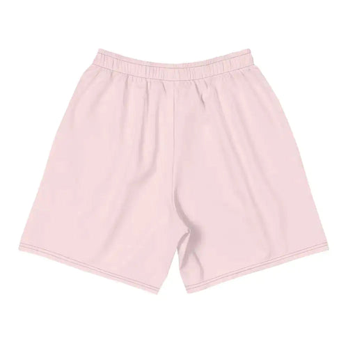 Men's Tropical Pink Pineapple Athletic Shorts WEM Support (www.WEM.support)