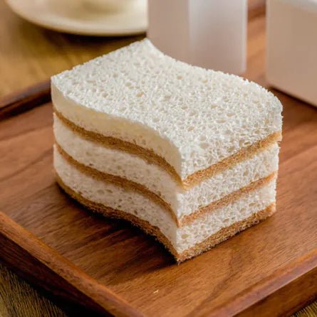 Wooden Paddle Dish Cotton Sponge - Catch Cards