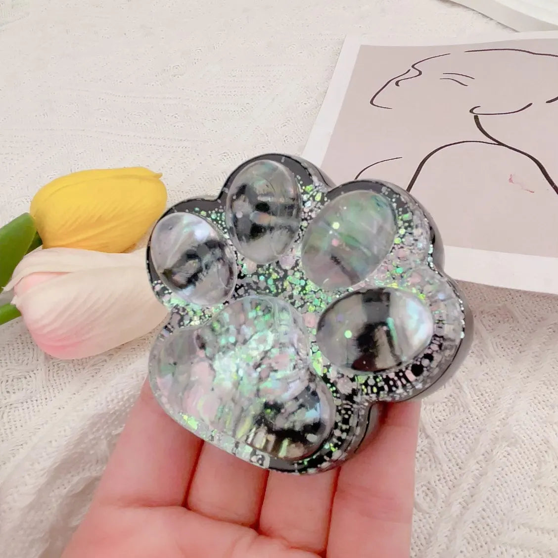 Silicone Mud Stress Relief Toy WEM Support (www.WEM.support)