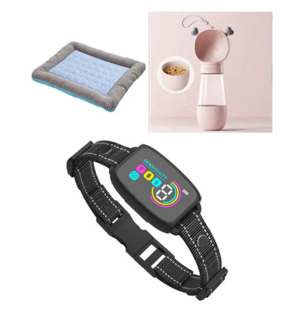 Smart Rechargeable Anti-Bark Dog Collar with HD Display & Waterproof Design WEM Support (www.WEM.support)