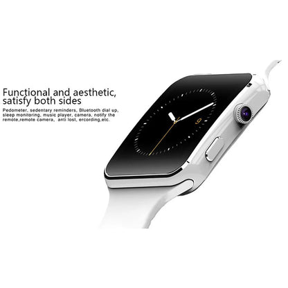 X6 Smartwatch Bluetooth Dial/with Camera Touch Screen - Catch Cards