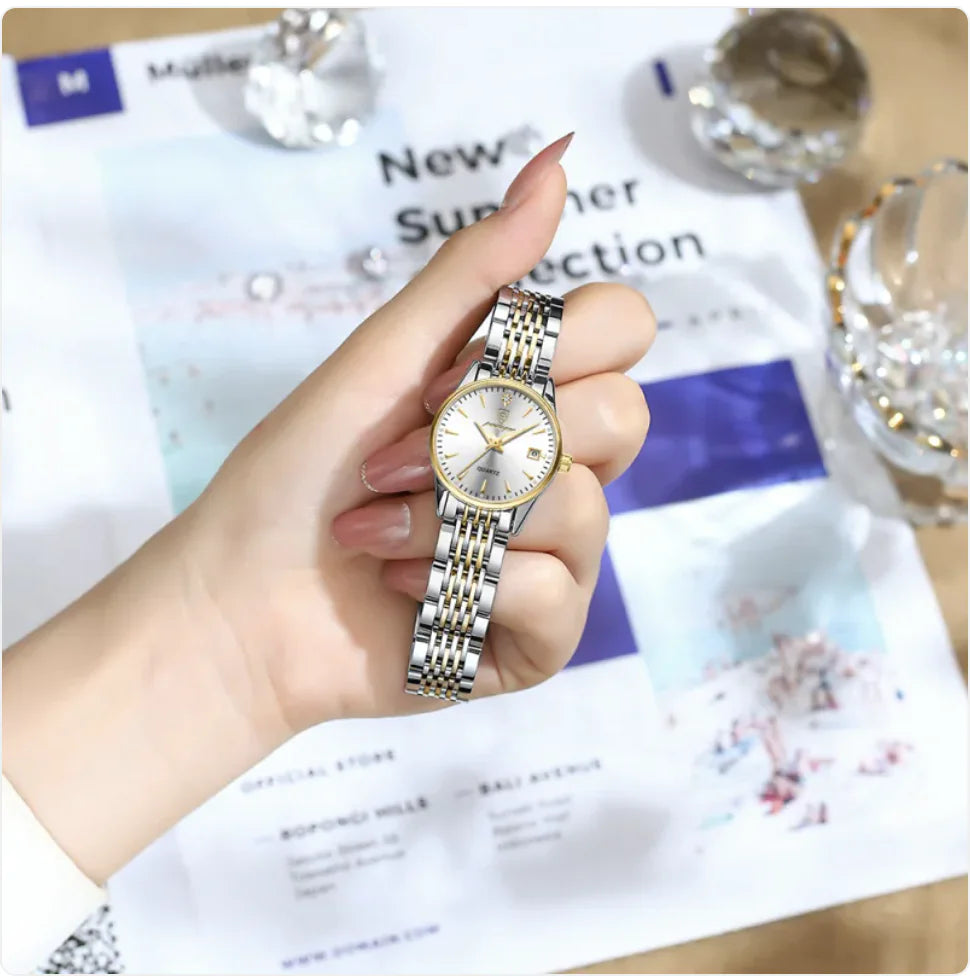 Women's Ultra-Thin Waterproof Luminous Quartz Watch WEM Support (www.WEM.support)